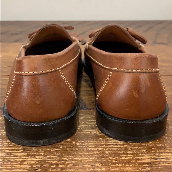 Cole Haan Tassel Moc Leather Loafers  Size 8M - Picture 5 of 8
